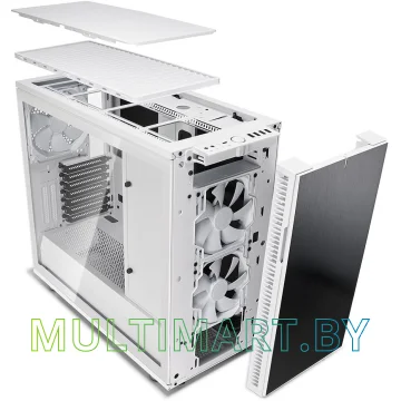 Корпус Fractal Design Define R6 USB-C White TG (FD-CA-DEF-R6C-WT-TGC) картинка 5